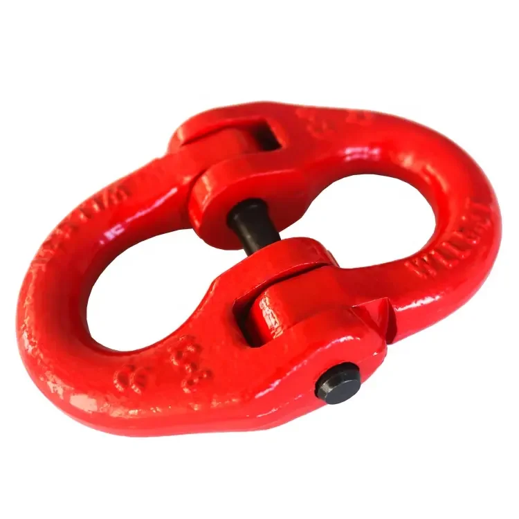 Hot sale 2T shackle crane butterfly chain clasp lifting clasp double ring clasp hook connection link for liftin