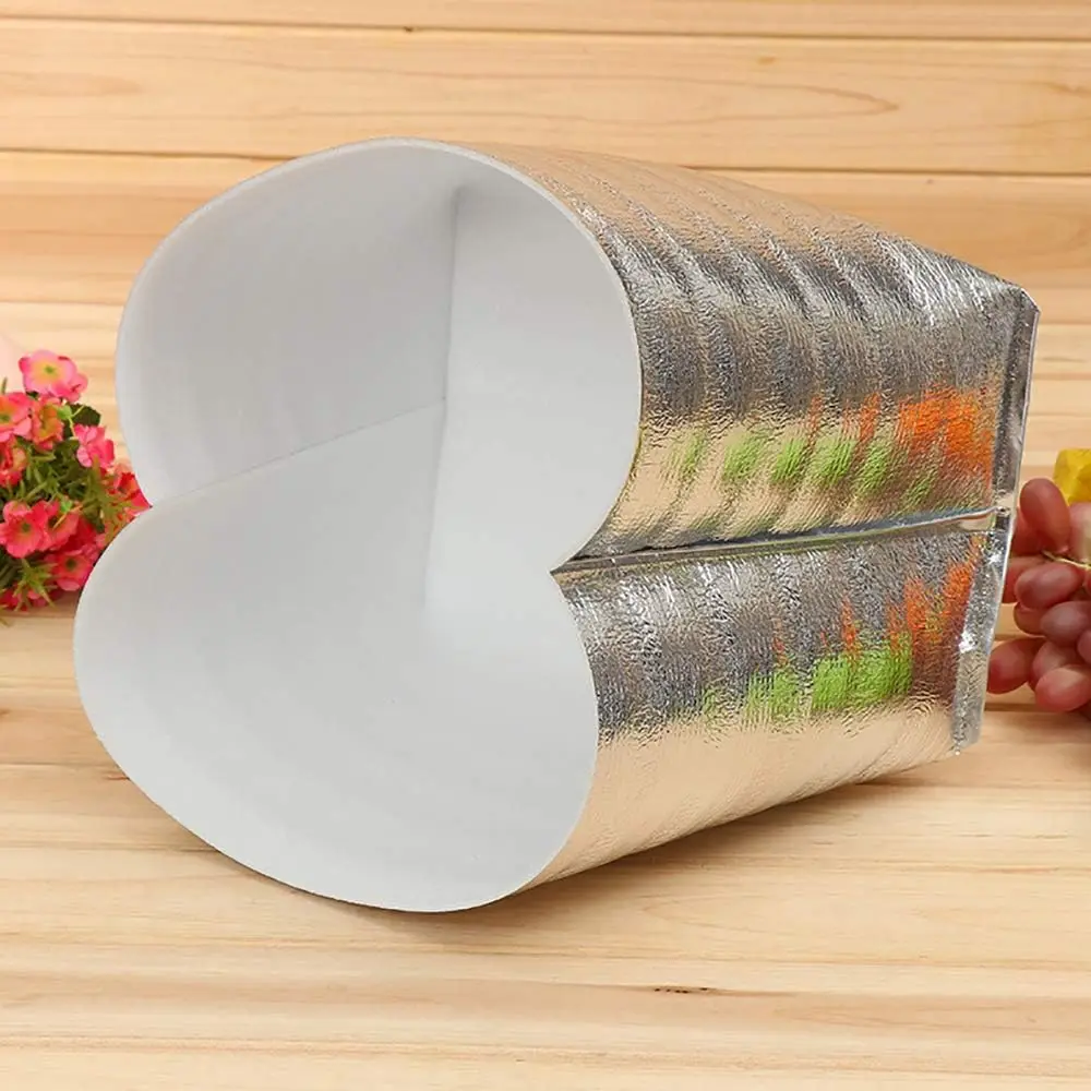 foam insulated branded recycled aluminum thermal pizza hotcold delivery shipping bag caviar custom for food lunches ice cream