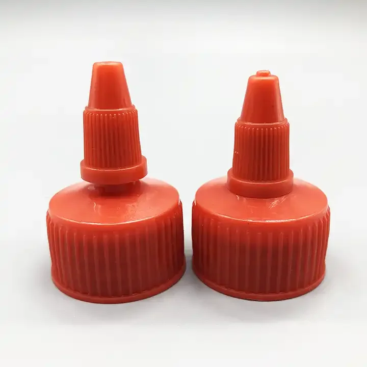 Hot Selling Customized Plastic Screw Twist Hair Dye Oil Dropper Squeeze Dispensing Spout Cap Dye Squeeze Bottle