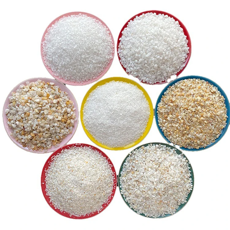 Foundry Export White Price Per Ton Quartz Silica Sand for Glass