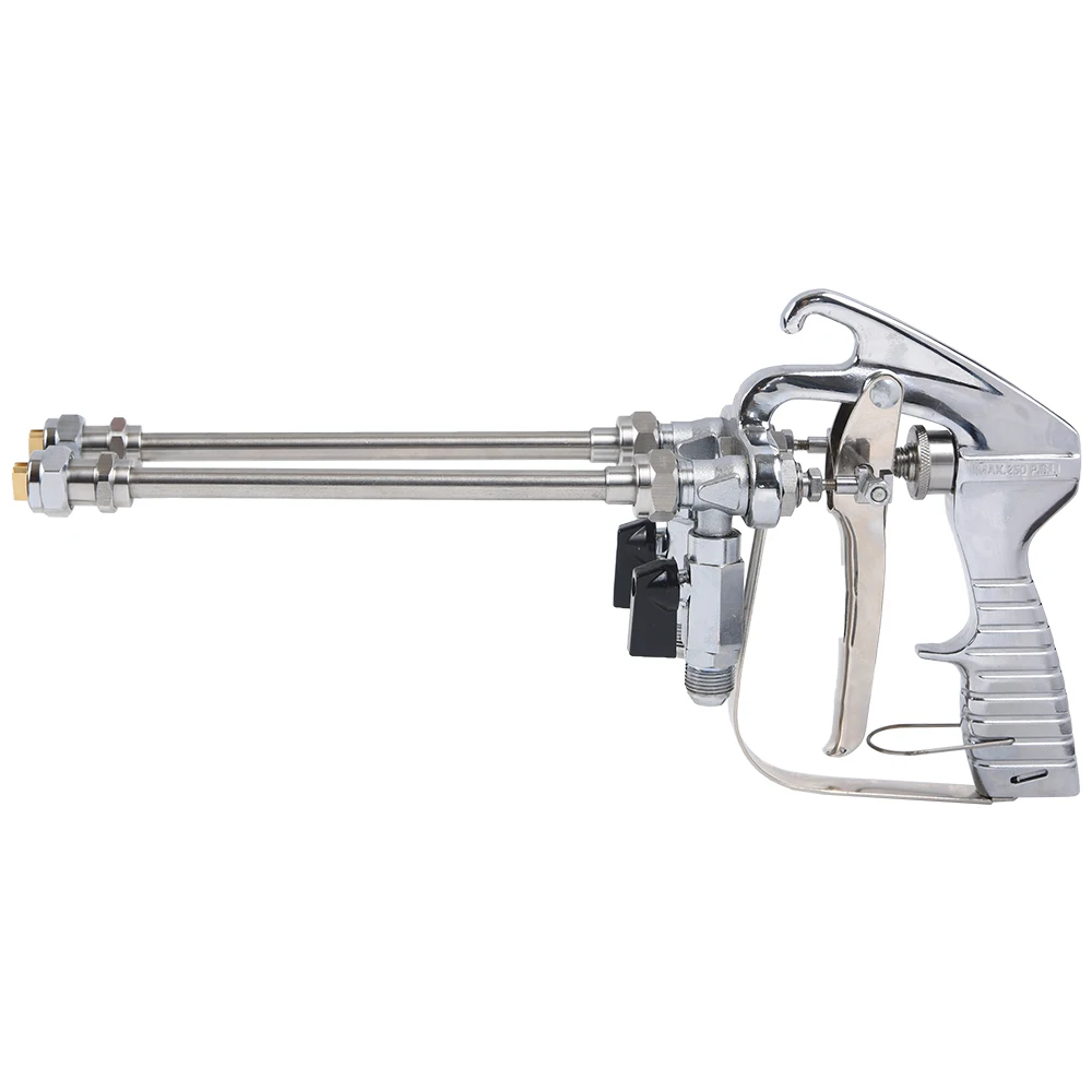 High pressure airless spray gun double-end glue spray gun