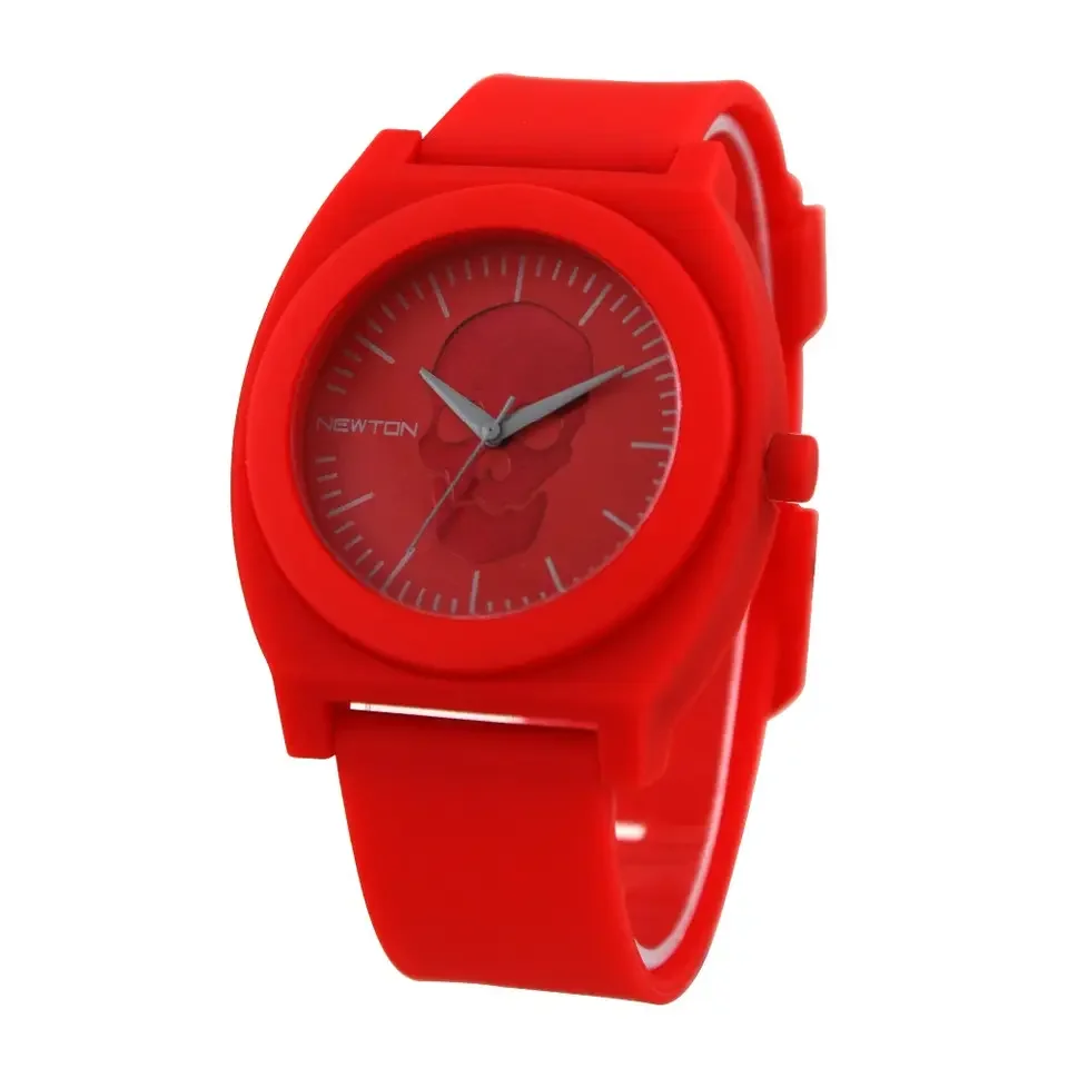 FT1203C_RD hot sale design your own best cheap perfect  japan movement gold mens silicone strap watches quart watch