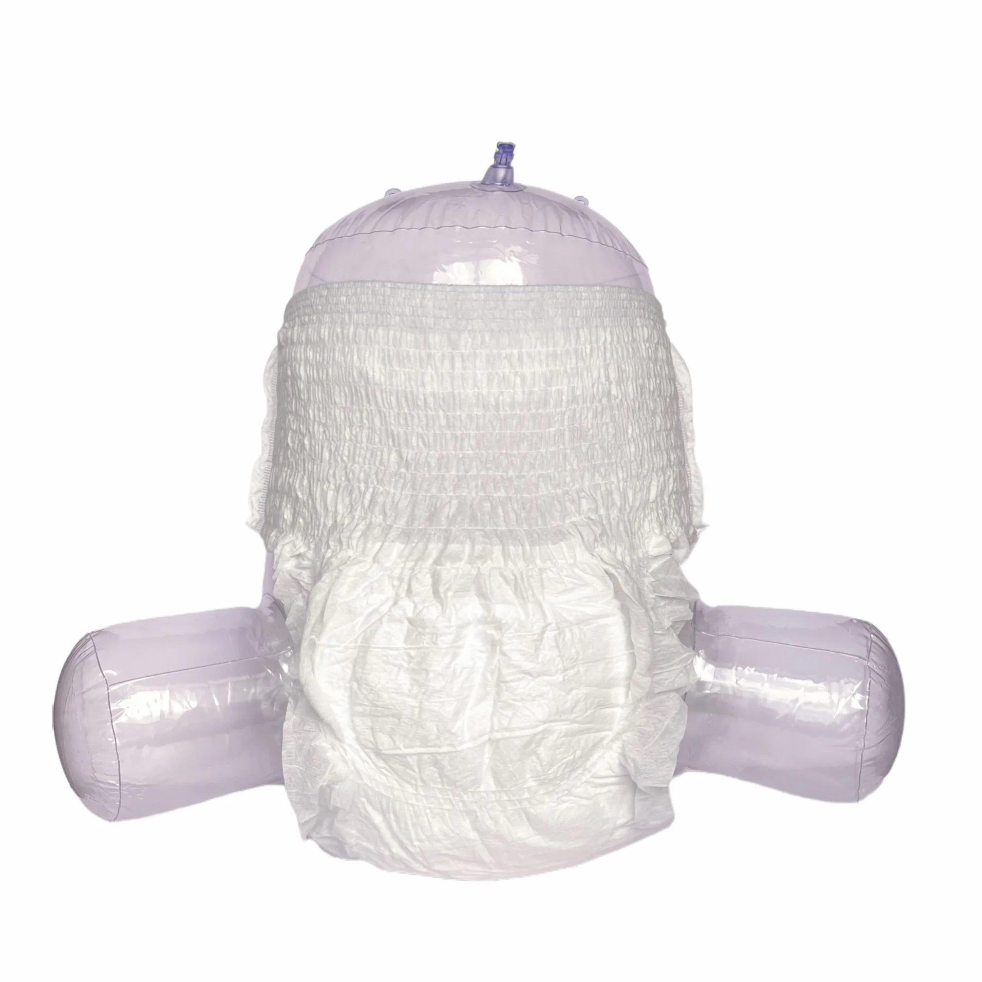 Super Absorbent Polymer Disposable Pull-Up Pant Home Use Ultra-Thick Adult Diaper with Breathable Feature Unisex Made Fluff Pulp