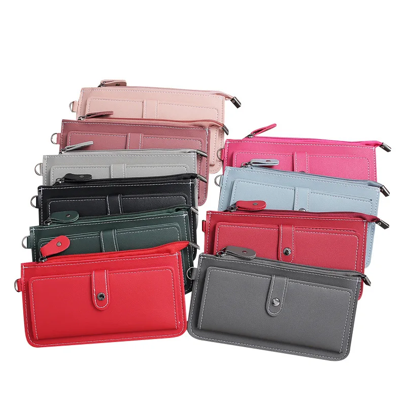 Hot Sale Forever Young Ladies fashion leather hand coin pures long wallet woman