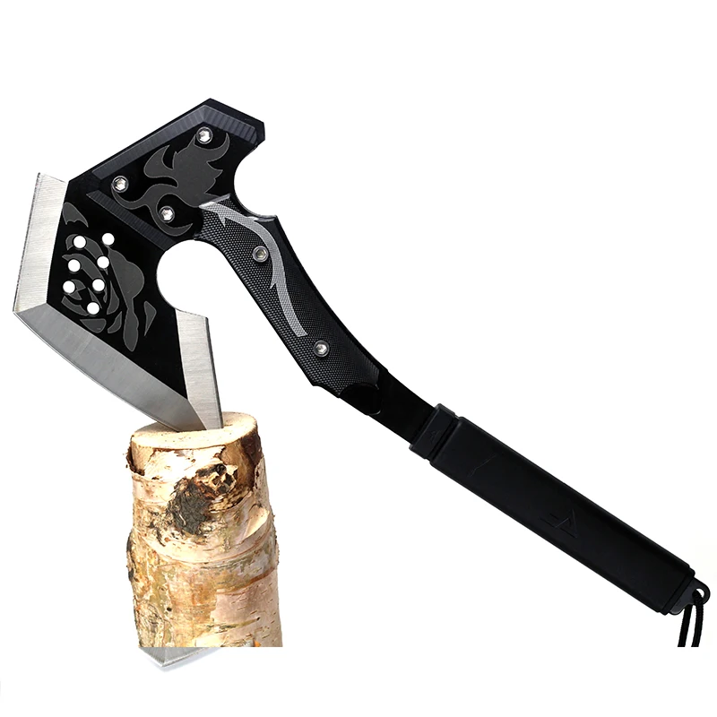 Amazon Hot Selling Good Quality Durable Hatchet Camping Survival Rescue Axe Hunting Hatchet  for Outdoor Activities