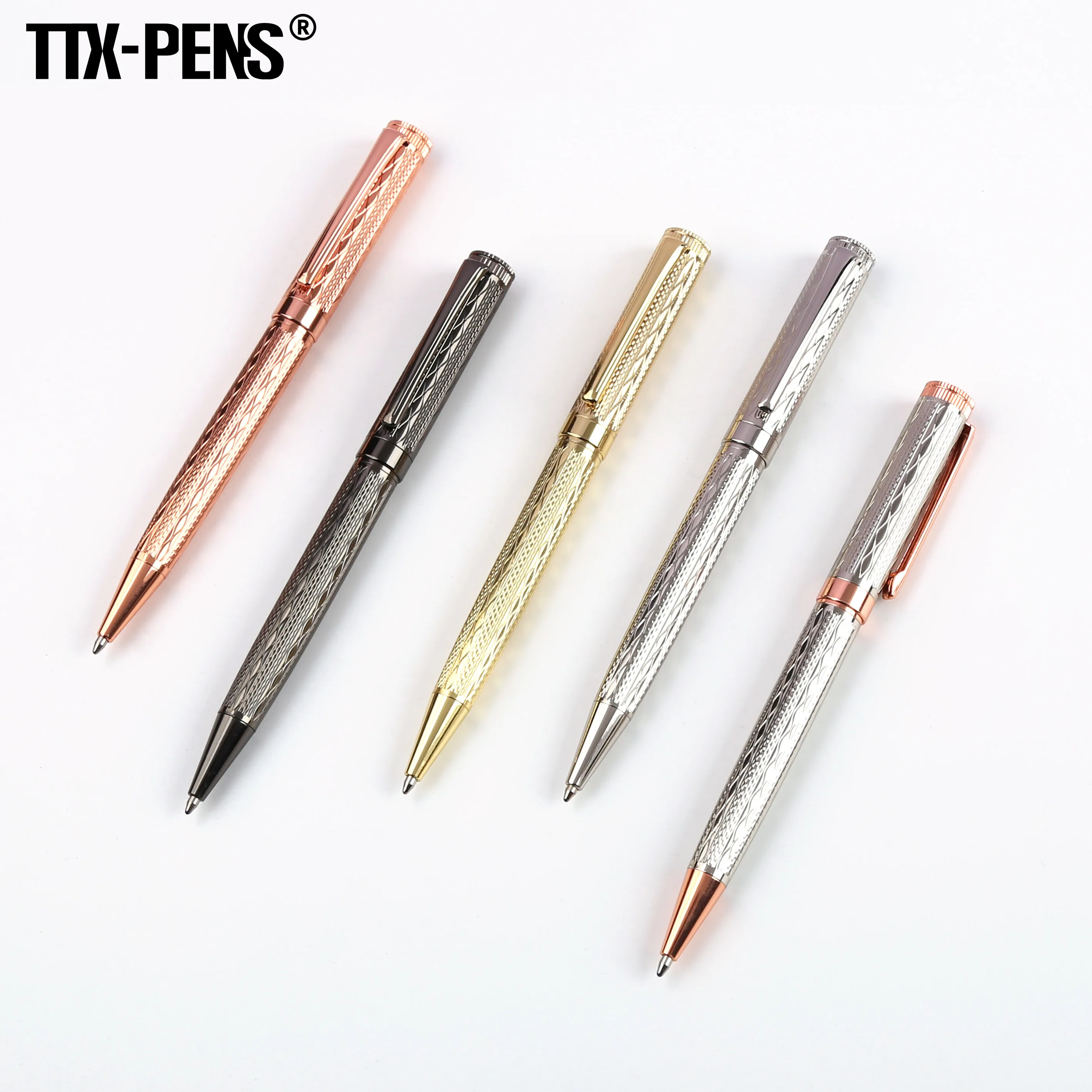 Металлическая ручка TTX с логотипом, высокое качество, шариковая ручка, бизнес-подарок от фабрики, оптовая продажа