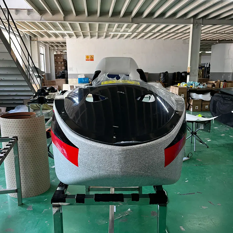 New Energy Adult Two-seater Water Entertainment Patrol Small Electric Motor Boat Kart Small Speed Boat 18KW