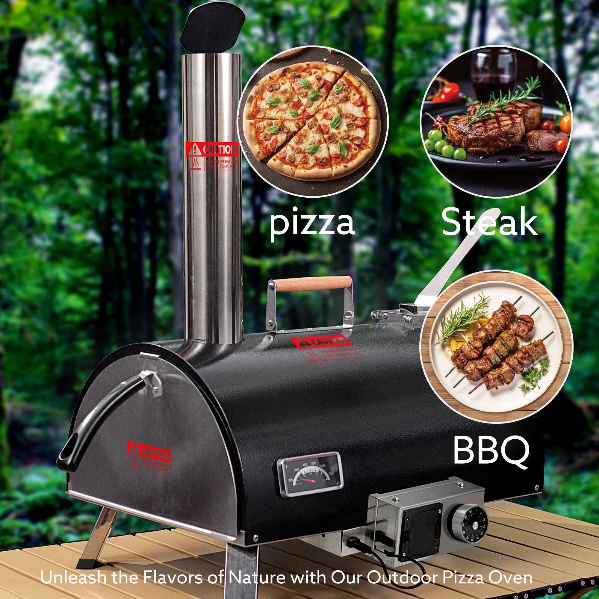 Professional 12 16 Inch Modern Pizza Oven Wood Fire Outdoor Oven Pizza