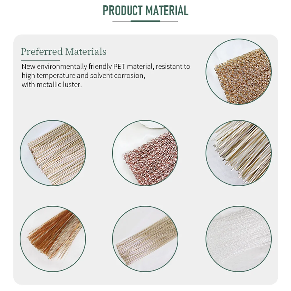 New material PET Christmas ornament with atmosphere and exquisite heart-shaped decoration