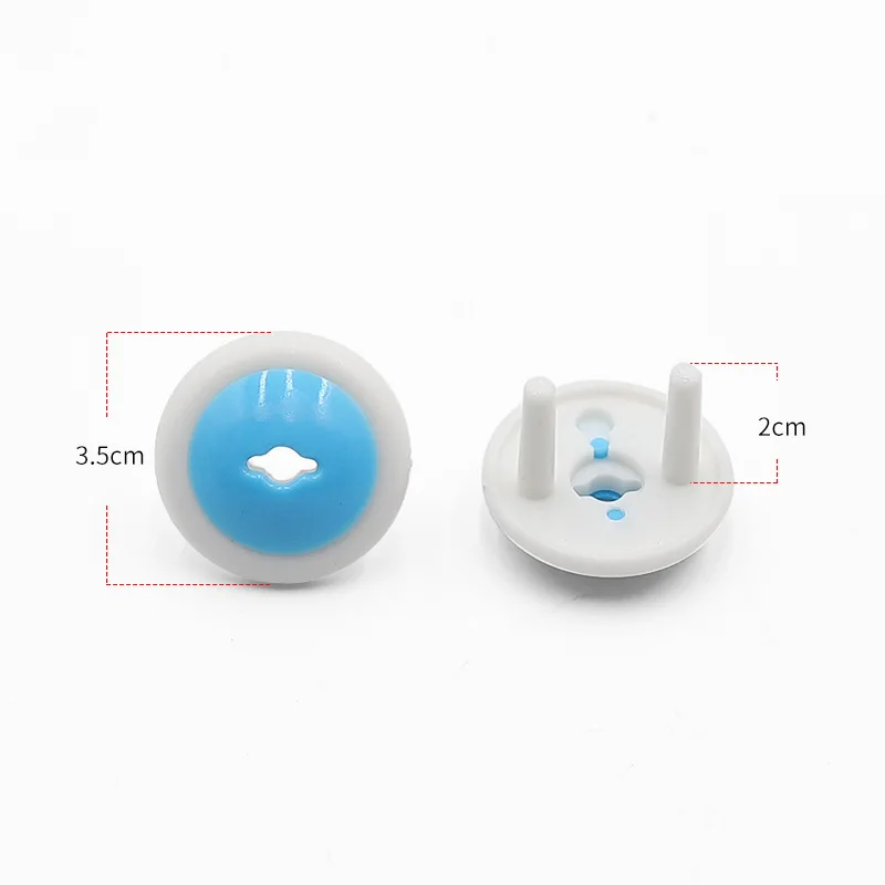 Eu Socket Cover Baby Safety Protection Plastic Plug Cover 6+1 Set Safety Socket Cover