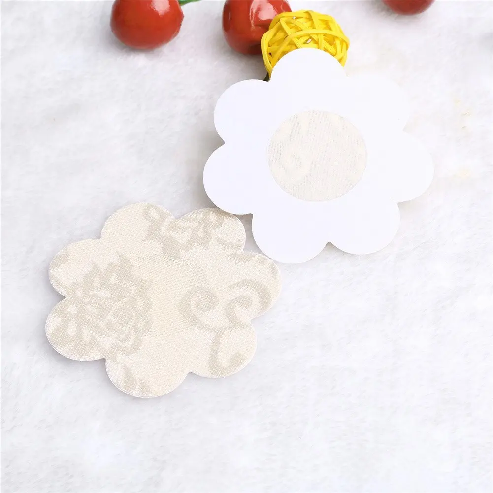 Underwear accessories lace beauty chest stickers anti-glare breathable disposable chest stickers anti-concave