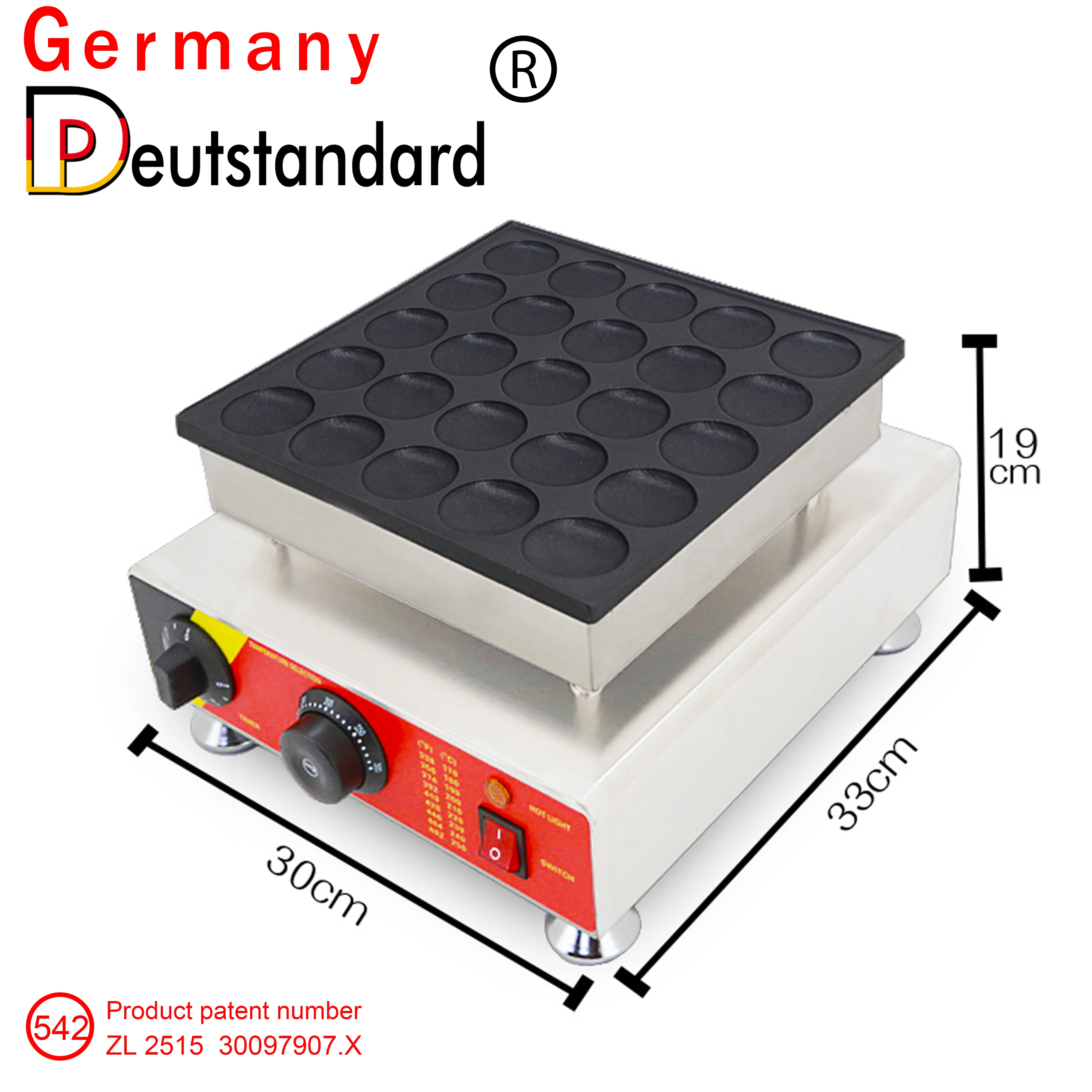 CE Approved 25 pcs commerical machine for making pancakes,mini pancakes waffle machine poffertjes grill