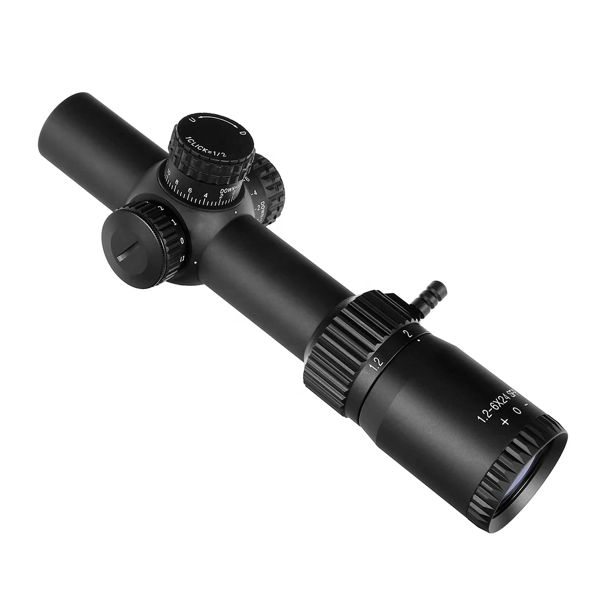 YSC OEM 1.2-6X24 IR Optic Scope 30mm Tube 1/2 Click Value Scope Compact Tactical Sights