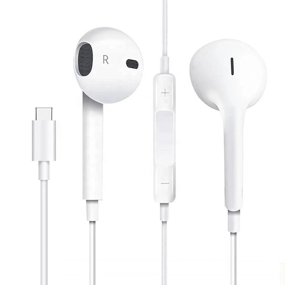 Высококачественные проводные наушники типа C для Huawei Samsung Usb Type наушники-вкладыши мобильного телефона
