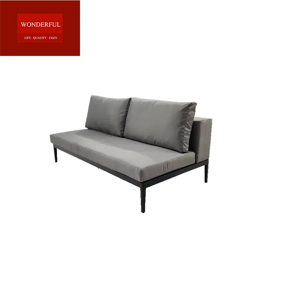 Customized Modern Design Outdoor Furniture Sectional Fabric Sofa