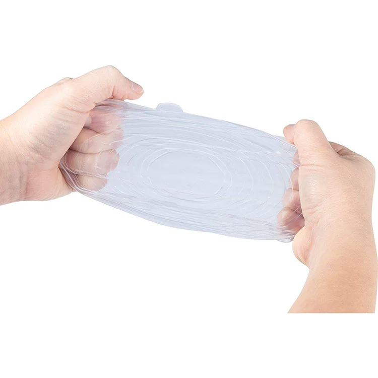 Various Size Food Cover Stretch Customized Logo Cups Personal Care Universal Kitchen Silicone Lids Provided Freely