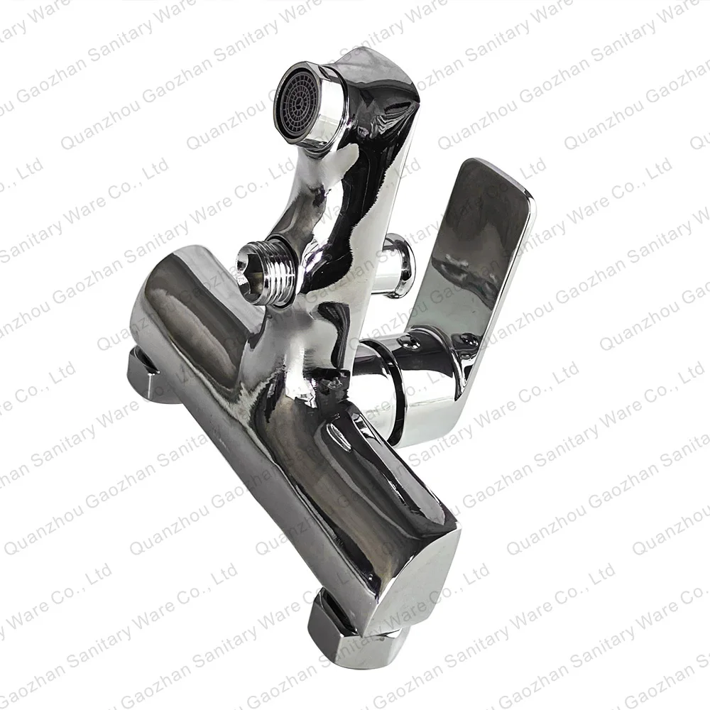 Buy Bathtub faucet Iron Chrome Tap Shower Mixer Taps And Shower For Bathroom Chrome Bathtub Mixer Tap