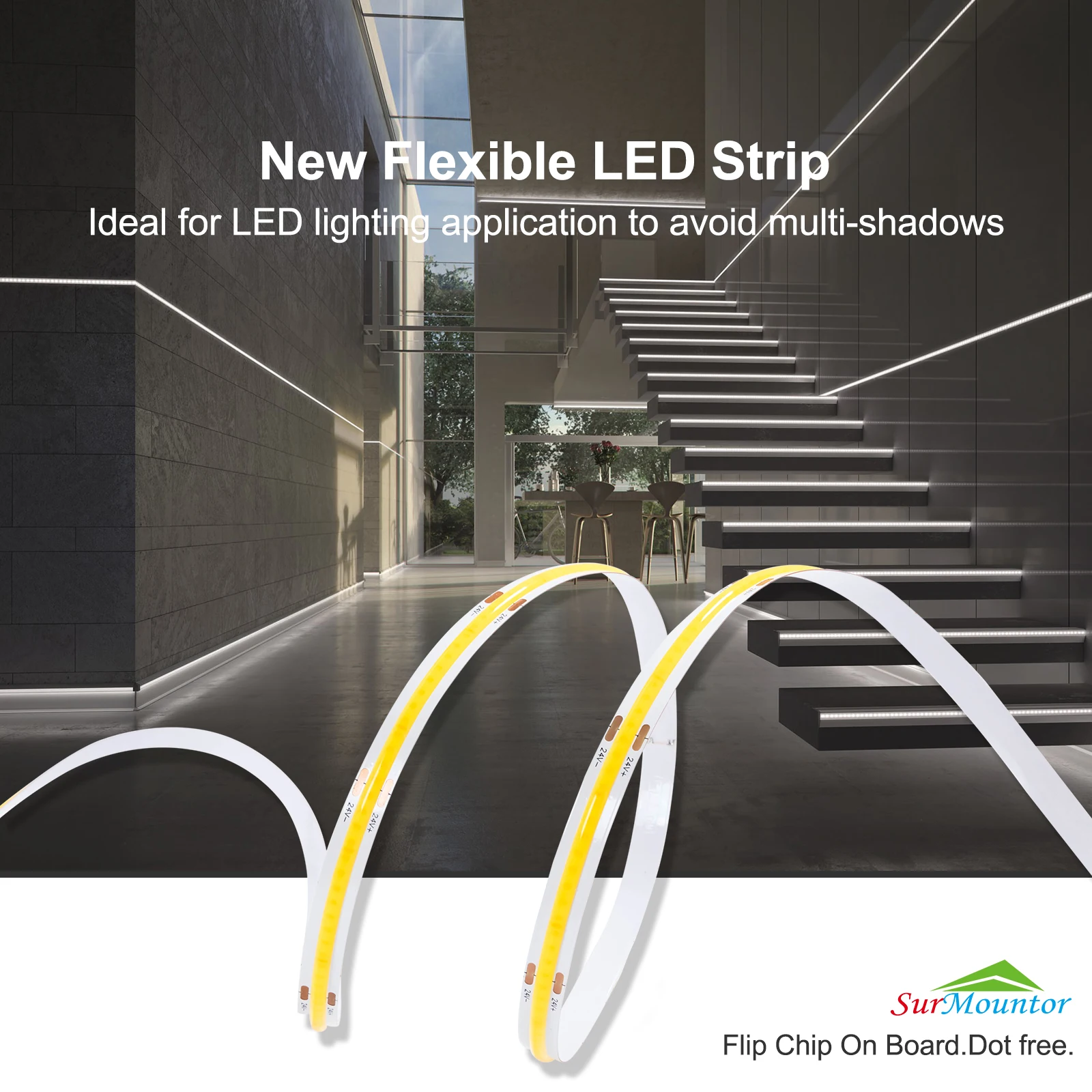 IP20 IP67 IP68 Flexible Waterproof COB Led Strip Light Tira De Luces Led Cheap Led Strip Light