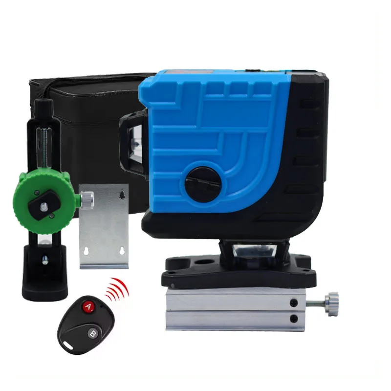 Portable Factory 16-Line High-Precision Self-Leveling Laser Level Green Laser 360 Laser Levels  Industrial Grade Instrument