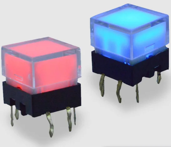 
TS26 12*12 Video Matrix Use reset with transparent cover with light touch button switch 