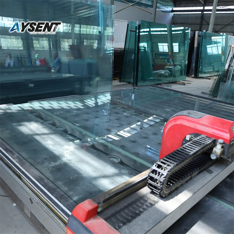 & 12mm Clear Tempered Glass China Wholesale Commercial Wall 10mm Flat Solid Decoration Windows Customer Size Tempered Glass TG-L