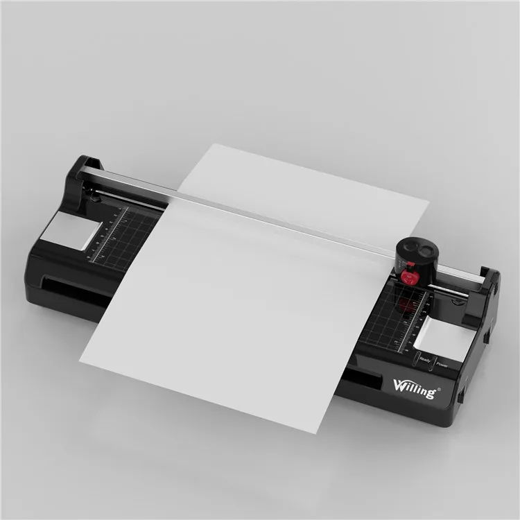 3 в 1 ламинатор с бумажным триммером и круглым угловым холодным горячим ламинатором А3 Размер офисный ламинатор