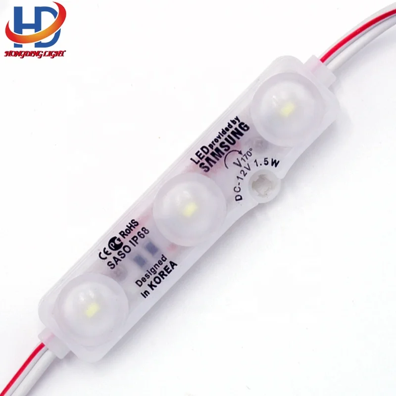China Professional Factory Hot Sale Wholesale Advertisement 12V 6818 Blue Injection Smd Led Module For Channel Letter And Sign