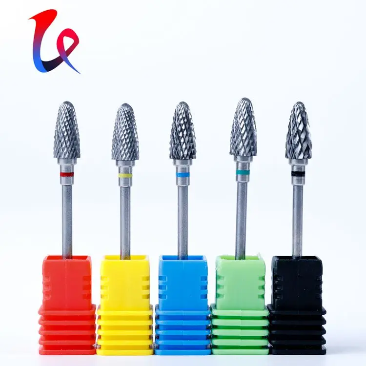 Keli Multi-Types  Manicure Machine Accessories Rotary Electric Nail File Manicure Tungsten steel Nail Drill Bits