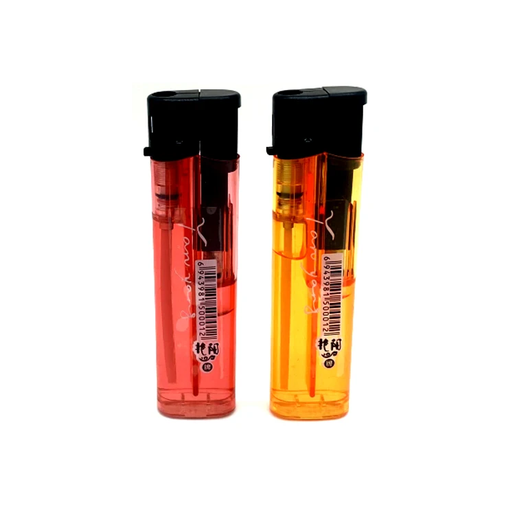 8.0cm Slim Electric Lighter Briquet Encendedor Lighter Cover Cheap Butane Gas Lighter