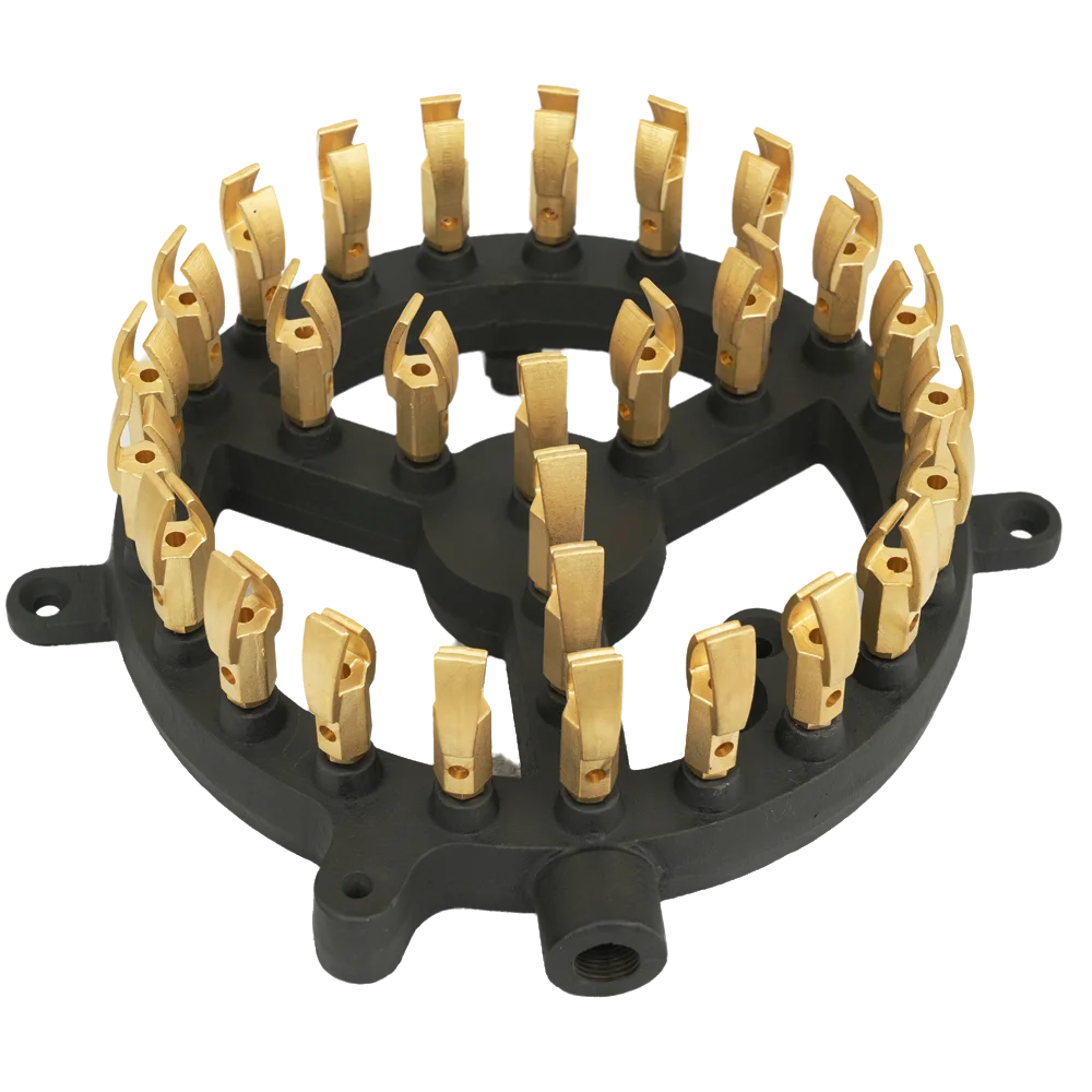 Duckbill  Burner Nozzle Jet 28 Tips 10 Lpg Portable 2 Industrial Furnace Heavy Duty Honey Comb And Utensils Burner