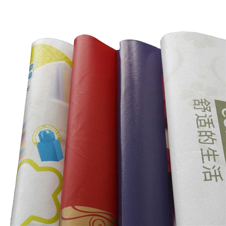OPP Printed colorful Film Laminated pp spunbond Nonwoven fabric for nonwoven bag