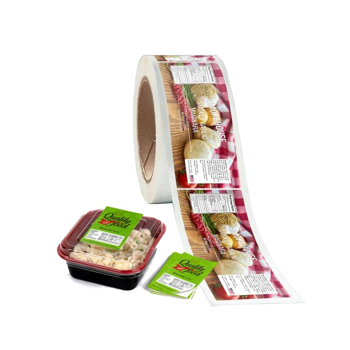 Custom Printing gold foil matte coating private bakery jar labels candle honey spice jars label