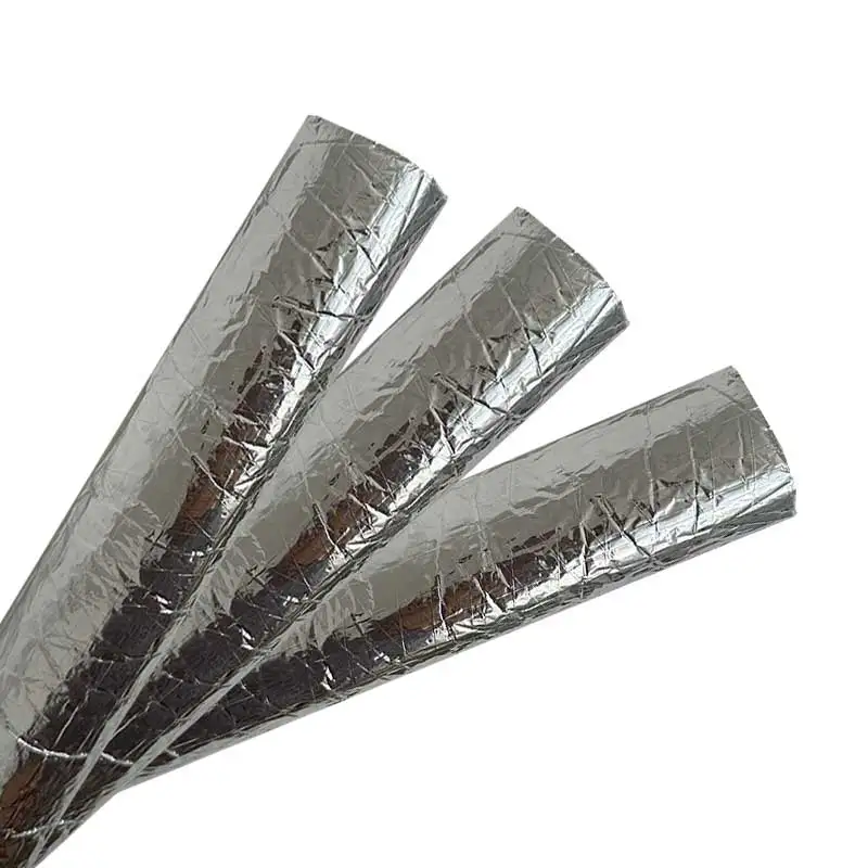 Fireproof material heat shield for air conditioning rubber foam pipe insulation and ventilation rubber foam pipe insulation