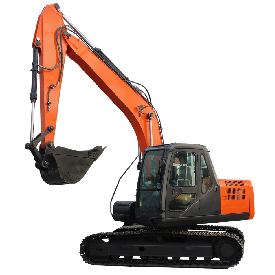 50Ton 240 Micro Crawler Wheel Big Escavatore Zero Tail Digger Excavator