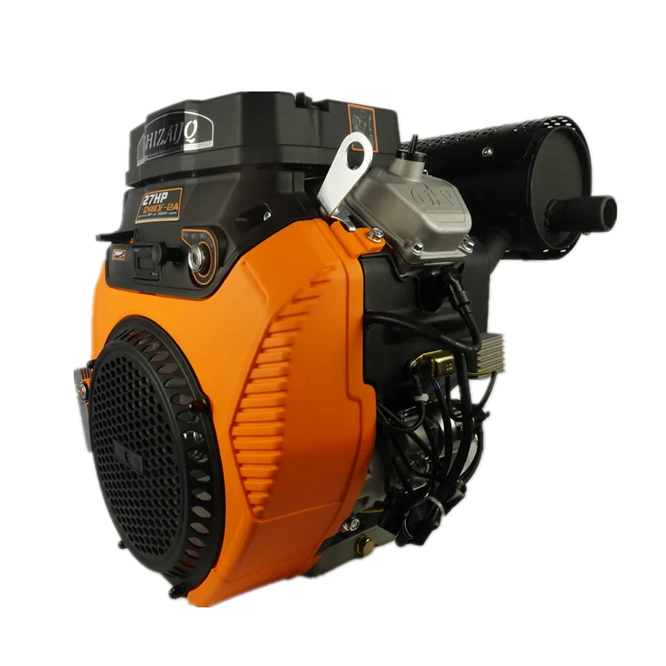 Shizai 27hp 25HP 20HP V-twin Gasoline Engine Two Cylinder Horizontal Shaft Engine