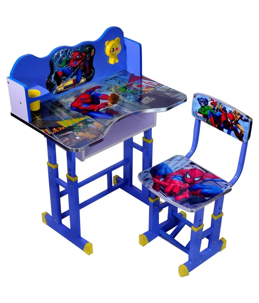 ergonomic study table with chair for India market