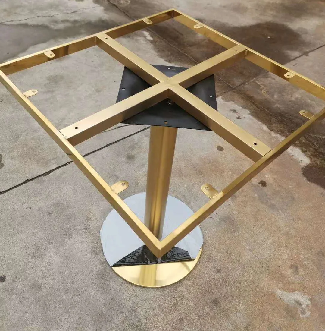 office meeting table metal leg stainless steel base many new designs 304# 201# SS small MOQ