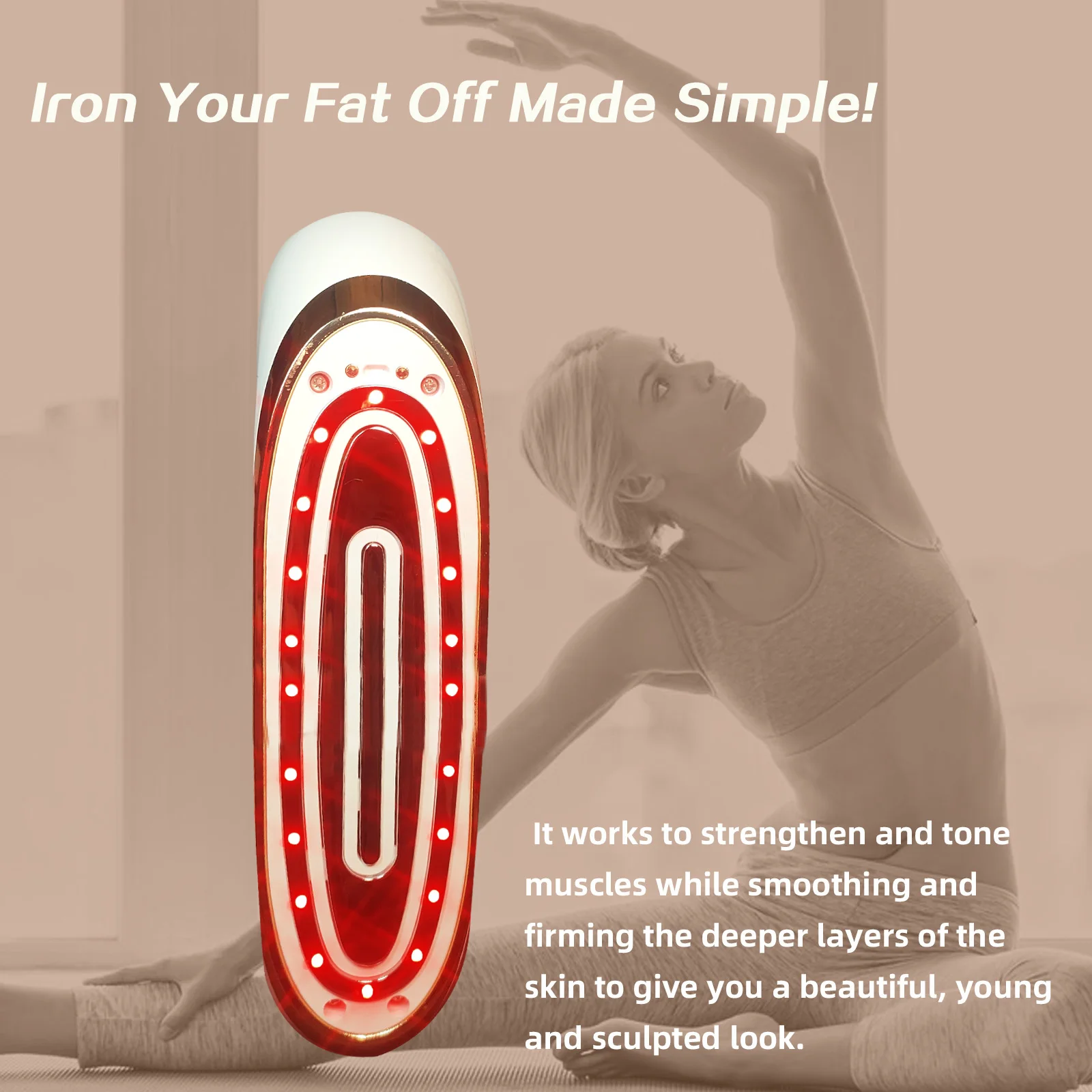 Newest  Weight loss slimming body beauty device equipment Fat Iron Iron off stubborn fat & stretch marks
