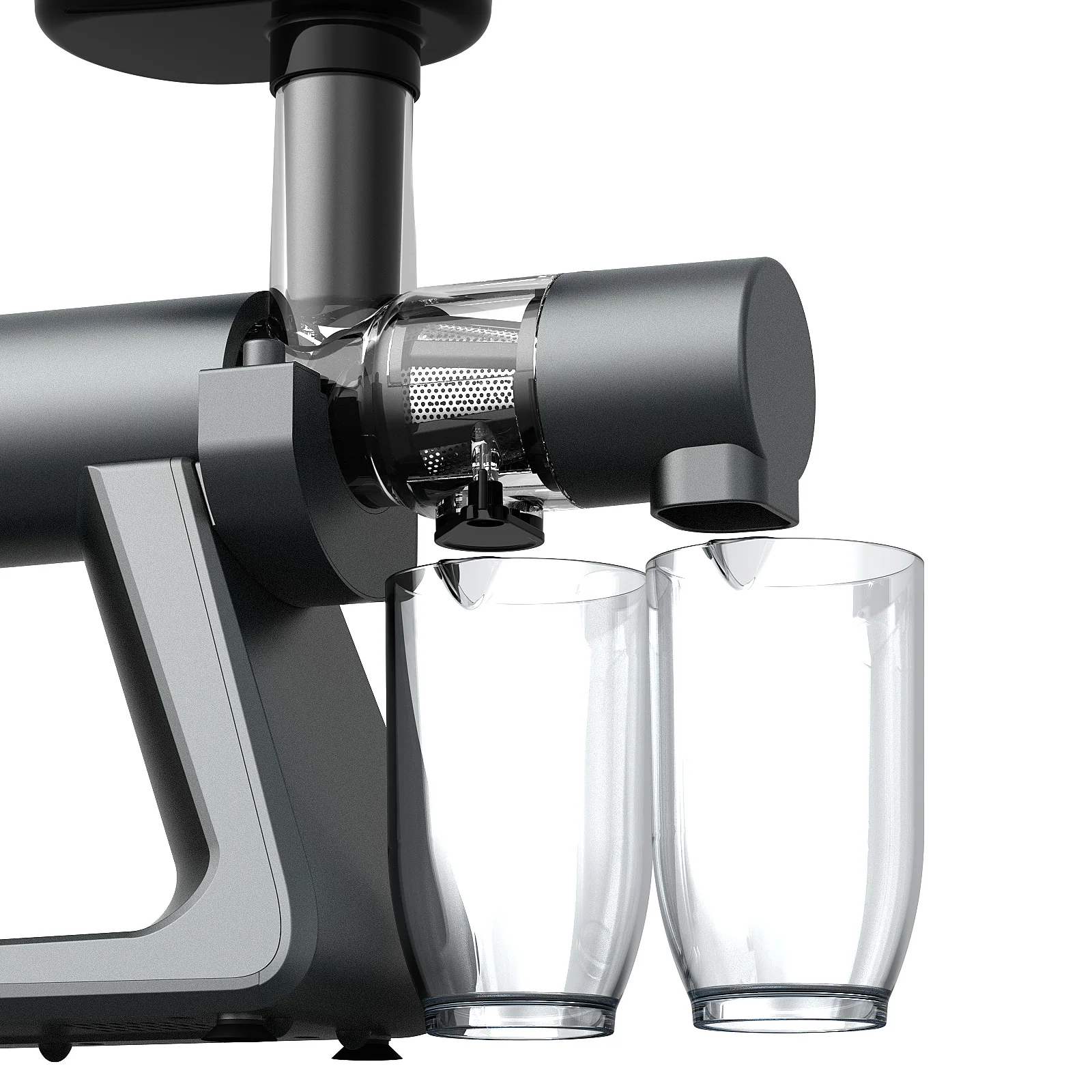 Smart Household Juicer Machine Wide Inlet Multi-Purpose Functionality Cold Press Slow Masticating Juicer Delicious Pure Juice