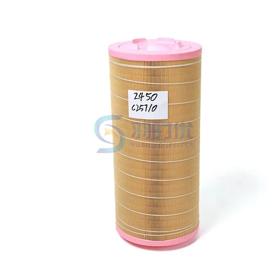 K2450 air filter is suitable of air compressor excavator forklift automotive air filter quantity is good at price