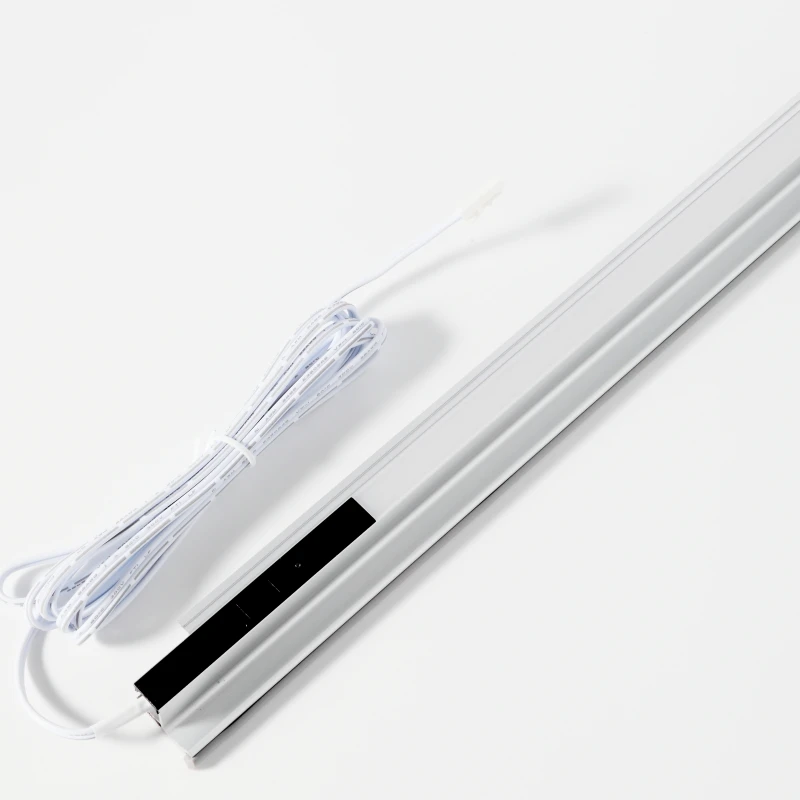 Led Light Strips For The Edge Of Laminate Partitions In Front Laminate Cabinets Without Handles