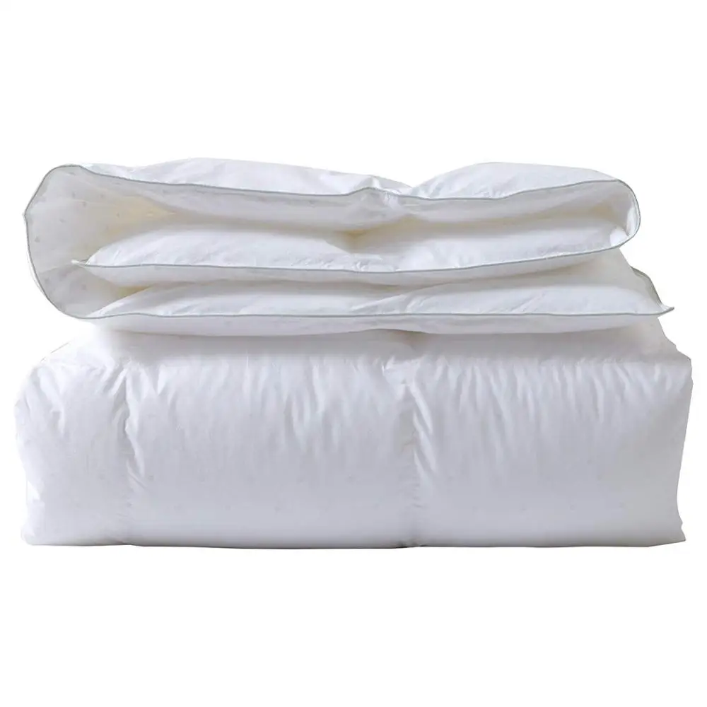 
Factory wholesale cheap white reversible cotton quilt throw/winter bed quilt  (60705059131)