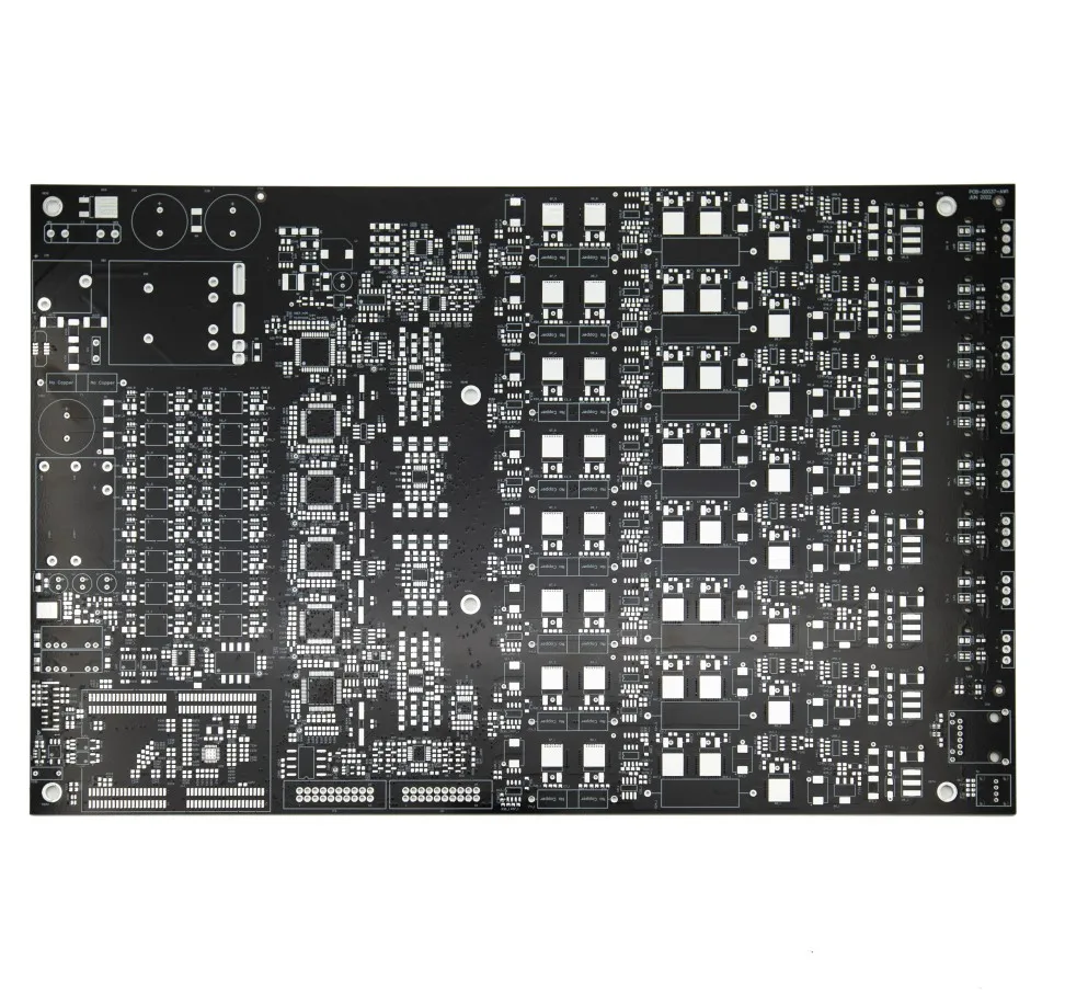 JINHUA OEM, Заказная черная Оловянная удлиненная печатная плата FR4 3L, тяжелая медная плата, производитель