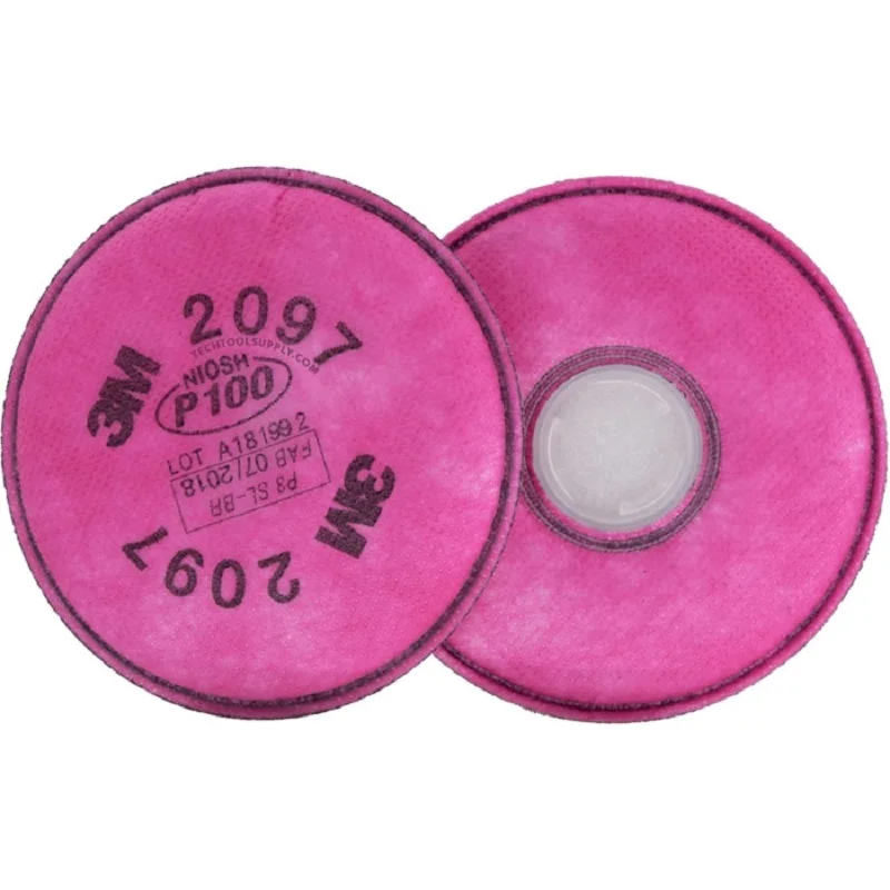 3 м сажевый фильтр 2097/07184 (сад), P100 с неприятность уровень органических паров рельеф 100 EA/Чехол