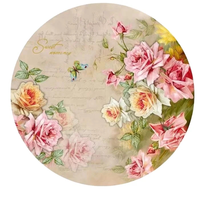 2022 new arrival Water slide decal paper for flower pattern colorful Inkjet Water Transfer Paper