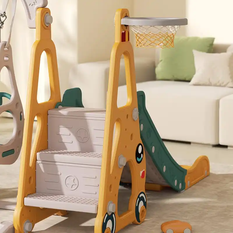 New Wholesale Toddler Indoor Baby Sliding Toys Kids Slides For Children Playground Play Set Plastic Slide And Swing Toy