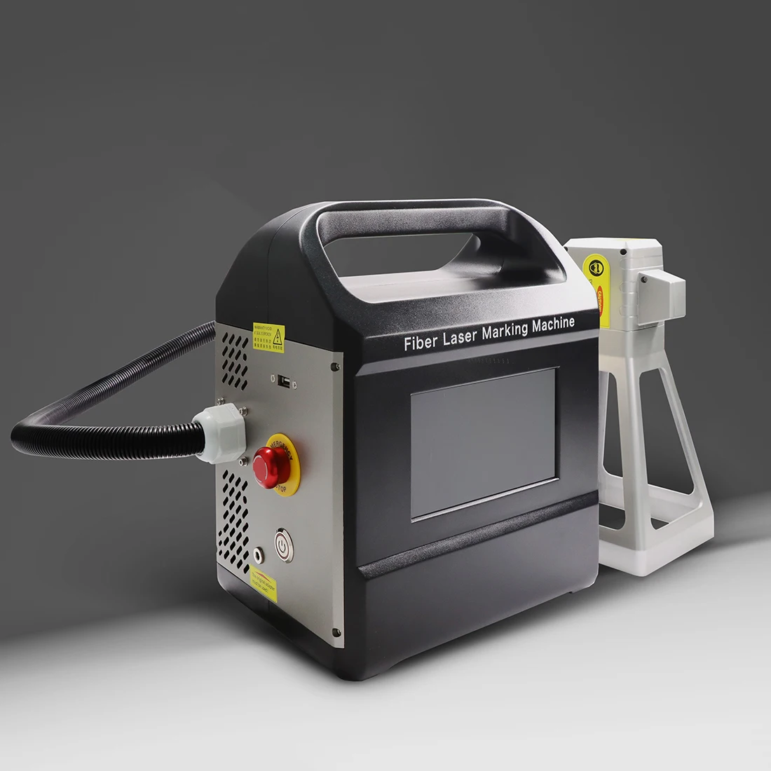 Portable Handheld 20W 30W 50W Marking Plastic Fiber Laser Engraving Machine for PCB Metal