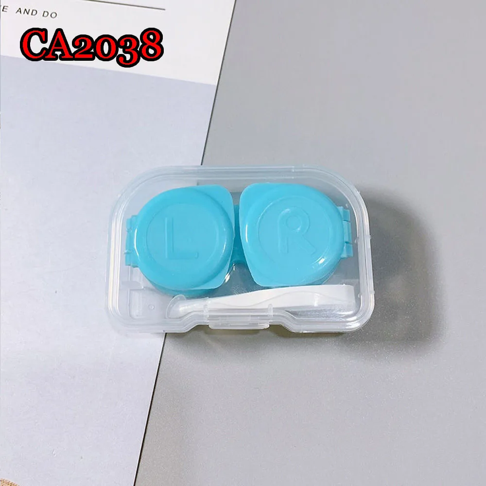 small one body lens holder PP saving box contact lens case wholesale water box CA2038