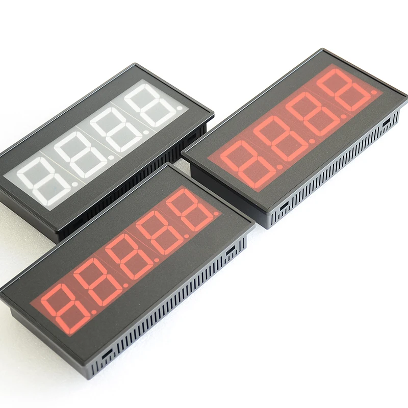 Modbus RTU/asceni совместимый светодиодный цифровой трубчатый дисплей с интерфейсом RS485/RS232