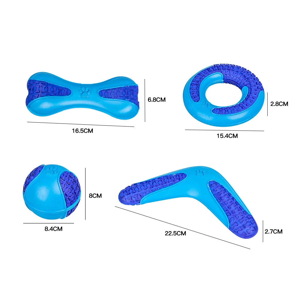 Manufacturer wholesale pet product chew blue dog tpr toys